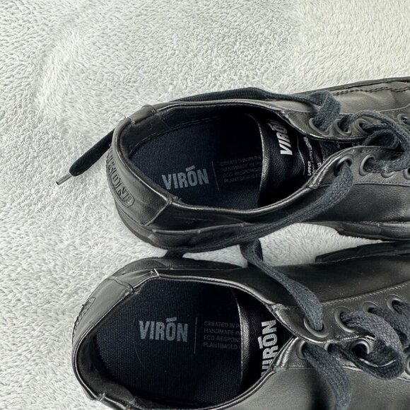 Viron 1968 Black Chunky Platform Shoes Men’s Size 41 EU - Picture 4 of 14